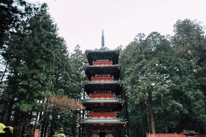 A five-storey pagoda among tall cedars: heritage sites can add timed entry or extra events in anniversary years.